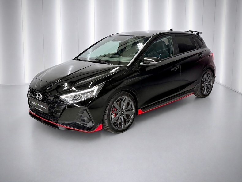 Hyundai i20N 1.6 T-GDI PHANTOM BLACK, LED, DRIVE MODE, SPORT. VÝFUKY