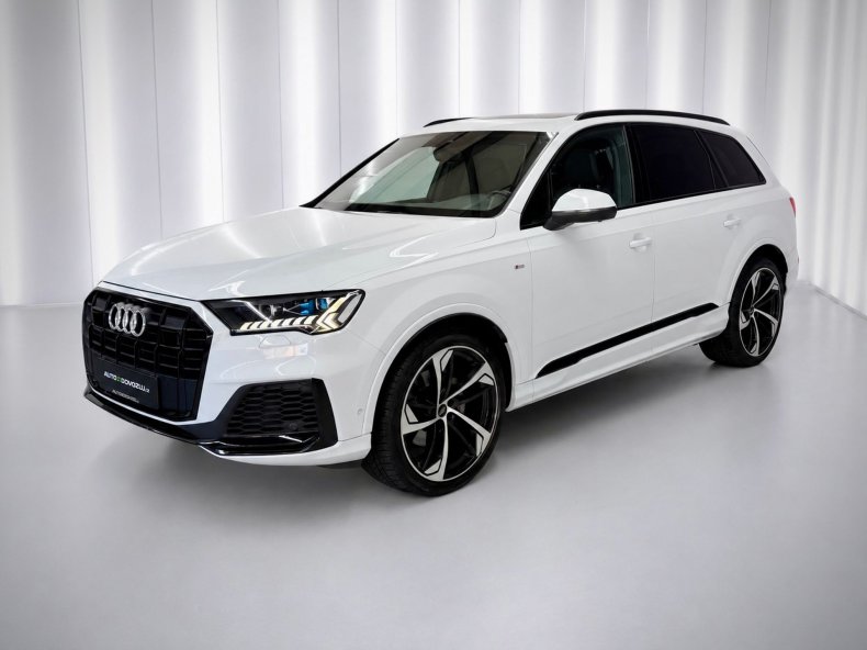 Audi Q7 50 TDI QUATTRO S-LINE, PANORAMA, MATRIX, ALCANTARA, NATÁČECÍ NÁPRAVA, TAŽNÉ